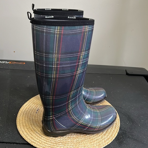 Kamik Snow Rain Winter Rubber Boots Size 8 - Picture 2 of 13